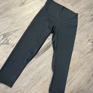 Gray capris